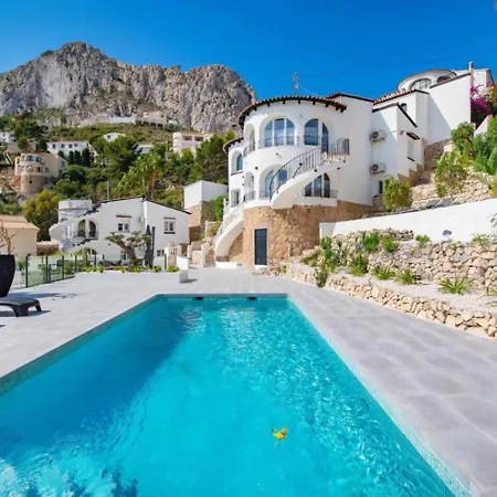 Luxury Villa With Stunning Mediterranean And Calpe *